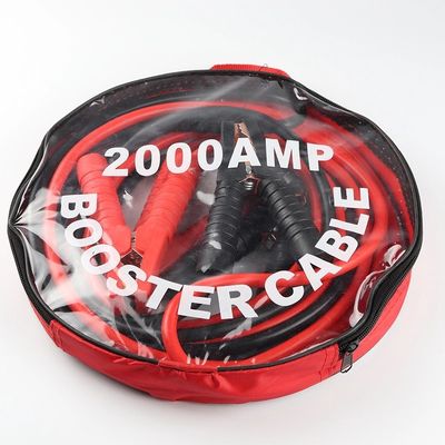 cabos pretos vermelhos de 6mm2 Jumper Cables Extra Long Booster