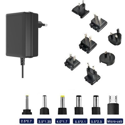 Compatibilidade eletrónica PSE 12v do BIS do AU da UE adaptador de um poder de 5 ampères, adaptador da fonte de alimentação de DC