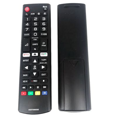 Ajuste de controle remoto da tevê AKB75095303 para a tevê do LG Smart com função de Netflix e de Amazonas