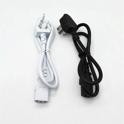Figura portátil 8 aprovação do PVC do CE do VDE de C7 2 Pin Ac Power Cord