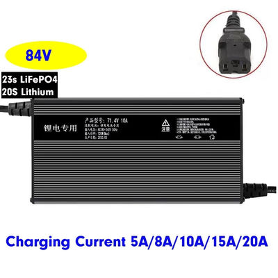 saída de Ion Battery Pack Charger Fast Smart do lítio de 12V 5A para Ebike